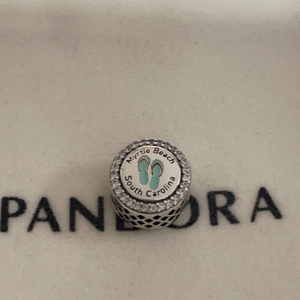 Pandora Myrtle Beach Dangle Charm South Carolina Travel Bead Moment Pendant 45$